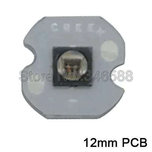3 Вт 3939 инфракрасный ИК 850 нм светодиодный светильник лампа 3В 350mA-1000mA для камеры видеонаблюдения Ночной светильник-вспышка Sililar to Osram IR 850nm - Испускаемый цвет: 12mm PCB
