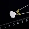 Lotus Fun Real 925 Sterling Silver Natural Aventurine Handmade Fine Jewelry Spring in the Air Leaf Pendant without Chain Women ► Photo 3/6