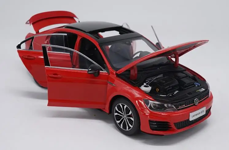 Высокая имитация Volkswagen Lamando GTS модель автомобиля 1:18 передовая Коллекция игрушечных автомобилей из сплава, литая металлическая модель