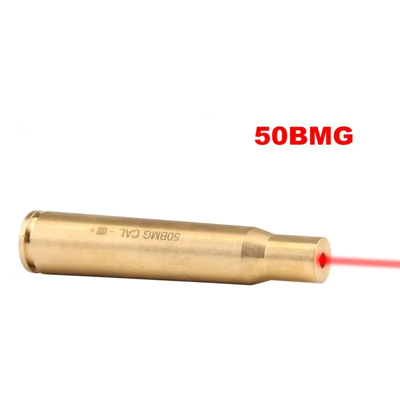 Rifle Laser Sight 50BMG CAL Brass copper Red Laser Bore Sight for Scope