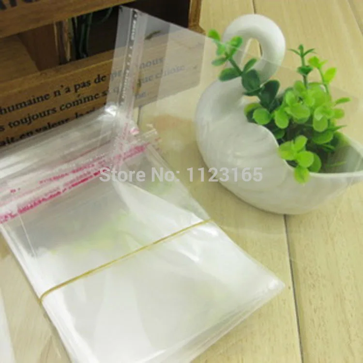 

13*19cm,500pcs X Self Adhesive Seal OPP plastic bag - Clear reclosable poly pouch, High transparency cookie sachet dustfree