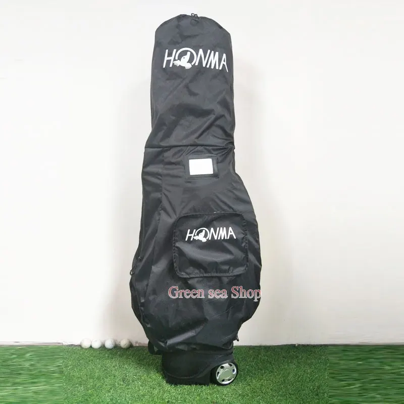 Новая сумка HONMA Golf staff высокого качества PU Сумка для клюшек для гольфа 3 цвета на выбор 9,5 дюйма с чехлом сумка для гольфа