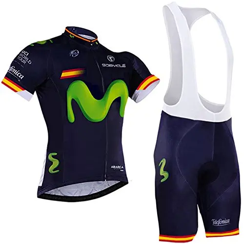 

NOOYME Cycling Shorts Cycling Jerseys Men's Short Sleeve And Bib Shorts Set Bicycle Jersey Summer Breathable Jersey