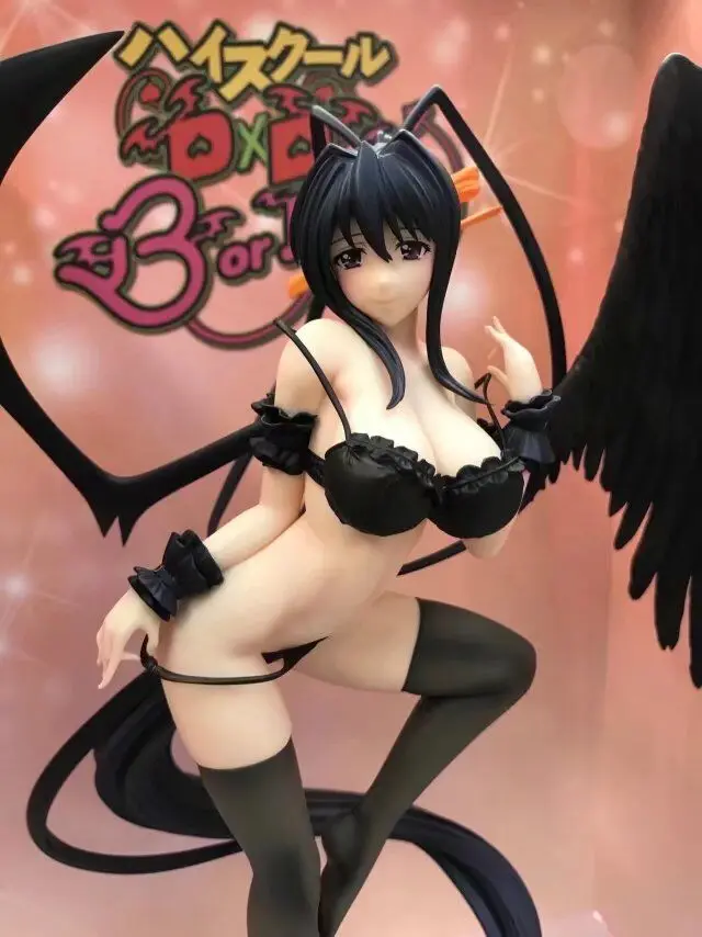 Meninas dos Desenhos Figura de Ação Anime High School Dxd Akeno Himejima Sedução Sexy Animados Pvc Brinquedos Coleção Figuras 25 cm Mod. 119727 5 Brinquedos e hobbies