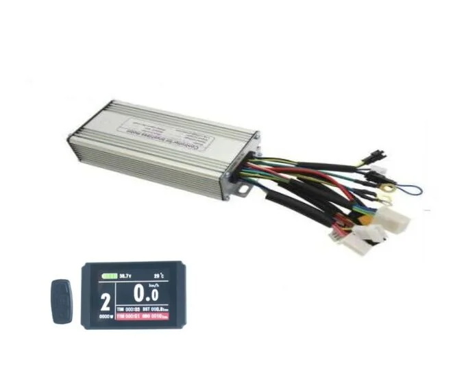 

Ebike 36V 48V LCD8H Panel+Fat Wheel 1500W Controller 18MOSFET 45A bicicleta escobillas DC Sine Wave With