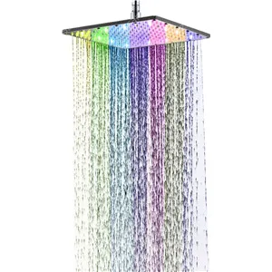 Разноцветный, быстрый, мерцающий led насадка душа светодиодная ручной душ с подсветкой - Цвет: Multicolor fastflash