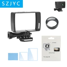 JYC Ultra 37mm UV Filter for Xiaomi Yi 4K Action Camera For Xiaoyi 2 Filter for Xiaomi Yi Lite yi 4 k Action Camera Accessory original yi 4k plus action camera 2 19 ambarella h2 for sony imx377 12mp 155 degree 4k ultra hd yi 4k sports action camera