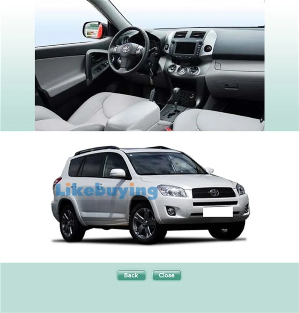 2 Din Car Frame Dash Kit / Car Fascias / Mount Bracket Panel For Toyota RAV4 2006 2007 2008 2009 2010 2011 2012-in Fascias from Automobiles & Motorcycles on ...