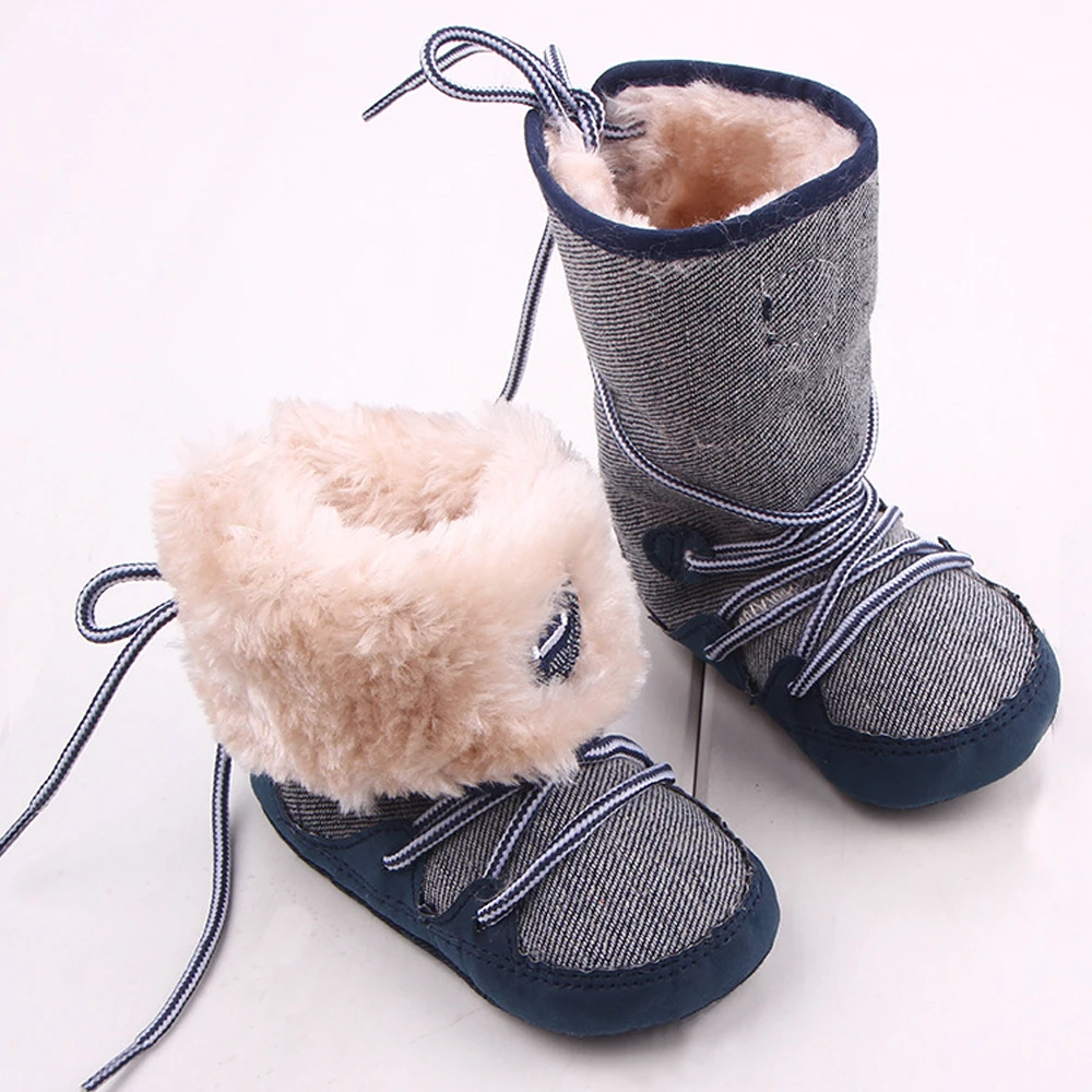 Gaatpot Bébé Bottines Chaussures d'hiver Garçon Fille Bottes de Neige Premiers Pas Chaud Enfant Bottines Chaussures 