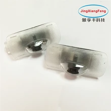 JingXiangFeng 2 шт. чехол для Toyota Crown Camry светодиодный двери автомобиля Добро пожаловать лазерный проектор Логотип Призрак тень автомобиля Подсветка салона