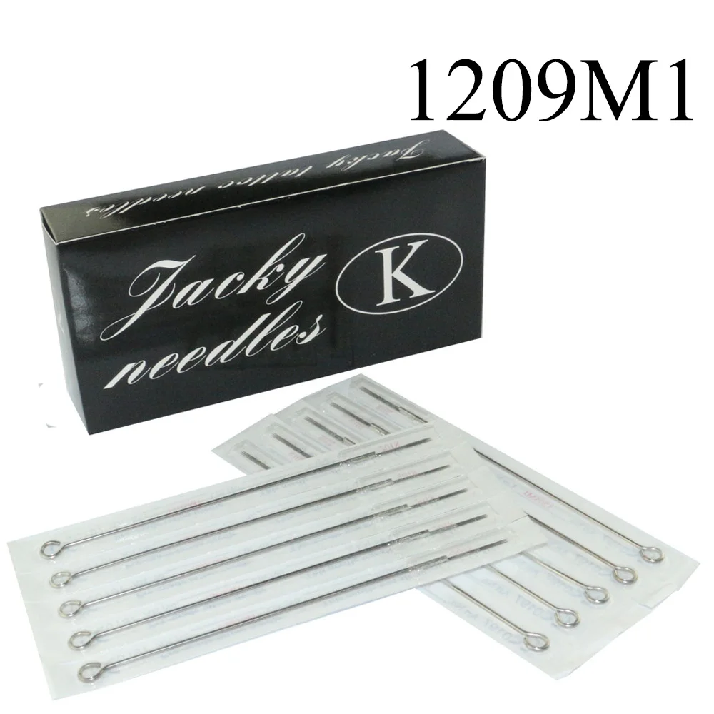

50PCS Professional Tattoo Needles 9M1 Single Magnum Sterilize 9M1 Tattoo Needles Medical Stainless Steel Material Free Shipping