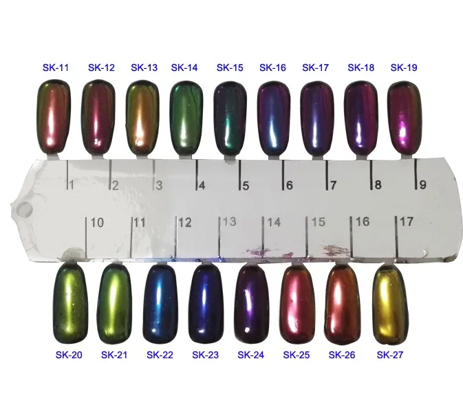 Chameleon Chrome Mirror Effect Pigment Powder For Nail Art