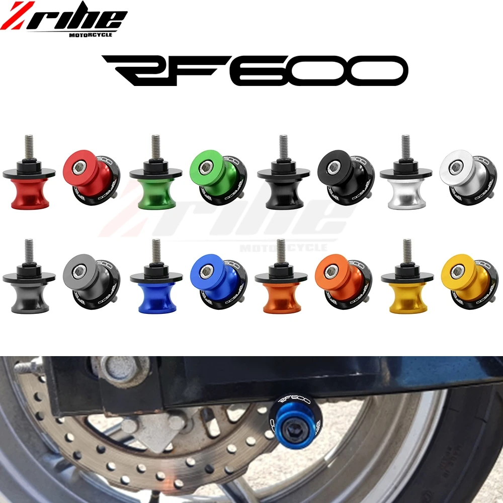 

Swingarm Sliders Spools Swing Arm Stand Screws Slider 8mm Motorcycle For SUZUKI RF600/R RF600R RF 600R RF600 R 1994-1996 1995