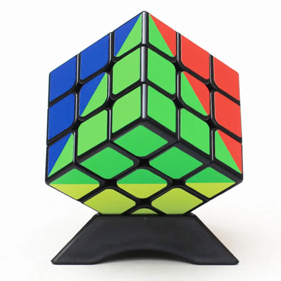 Z cube 3x3 кубик рубика Rainbow 3x3x3 волшебный куб 3 слоя скоростной куб профессиональные головоломки игрушки для детей подарок для детей