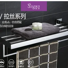 ITAS1010 304 Нержавеющая сталь зеркало фиксированного типа стене висит полка дома ванная комната используется Полотенца стойки Комплектующие аксессуары для ванной комнаты