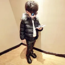 2019 new unisex baby boy down coat clothes fashion winter warm Children clothing down jacket kids girl outdoor coat retail retail top quality brand new fashion coat baby children kids vest