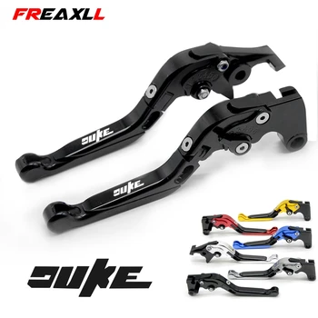 

Motorcycle Accessories CNC Aluminum Foldabel Extendable Brake Clutch Levers 2018 2019 For KTM 790 Duke WITH DUKE LOGO