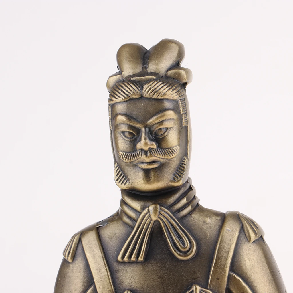 22 см Терракотовая армия Цинь китайская терра котта воины общие фигурки ремесленные статуи художественное произведение орнамент лучший подарок