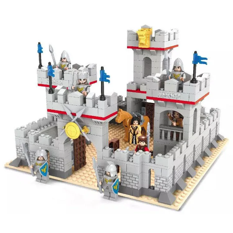building block castle
