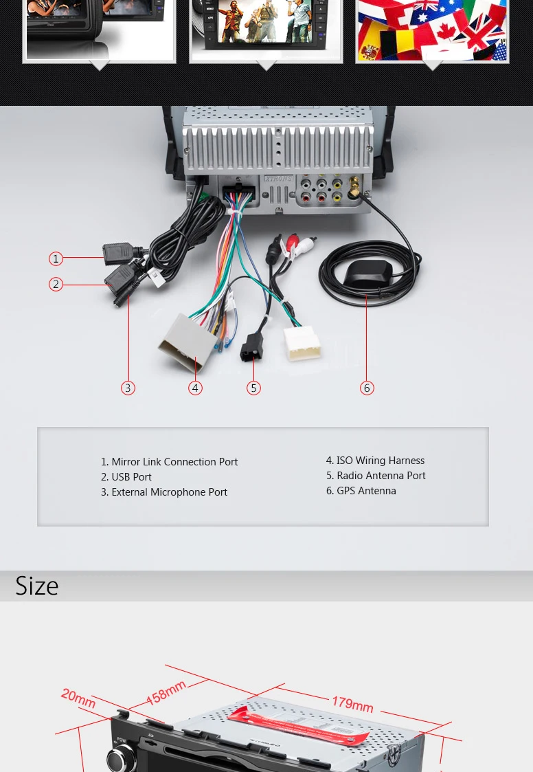 Best 8" Special Car DVD for Honda CRV 2007-2011 with Original User Interface/Appearance & Android Mirror Link Support 13
