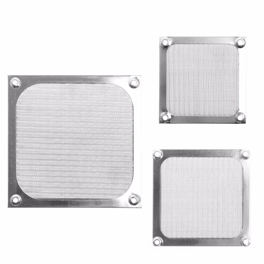 8cm/12cm Washable Computer PC Case Cooling Fan Dust Filter Mesh-black