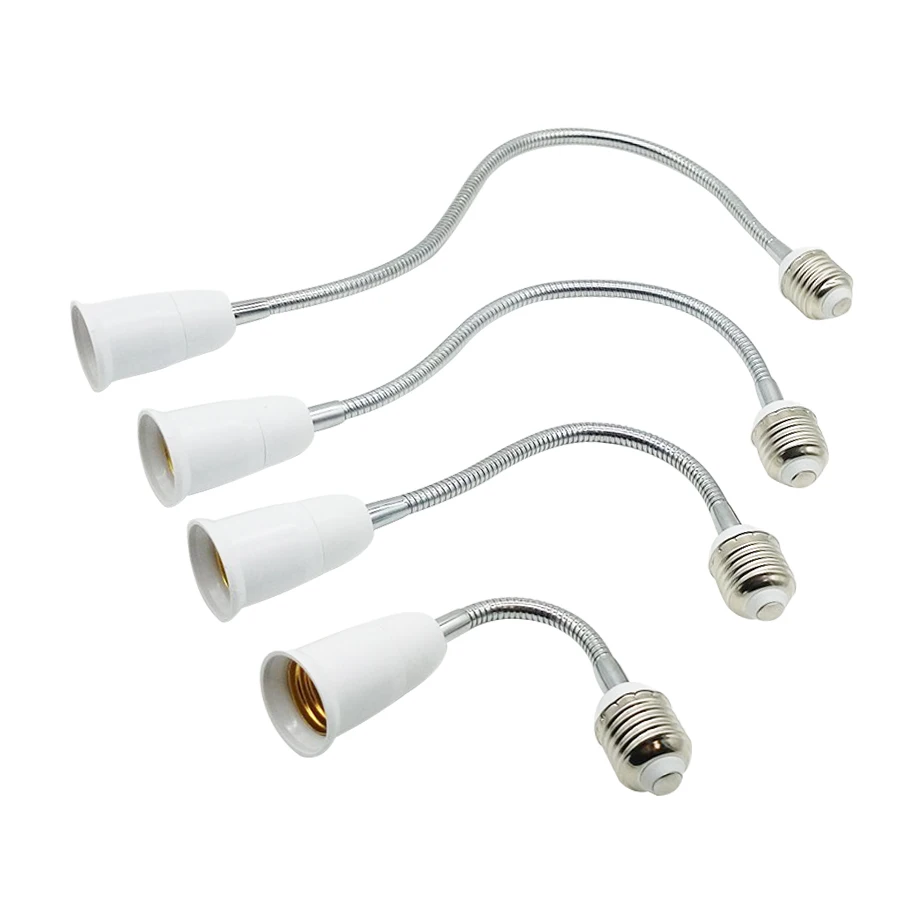 E27 to E27 Lengthen Lamp Base Lamp Holder Converter LED Light Base Socket Extension Adapter Screw 6/9/15/20/30/35/60cm lamp bulb holder lamp holder lamp base lamp socket extender socket converter led lamp base lamp socket adapter