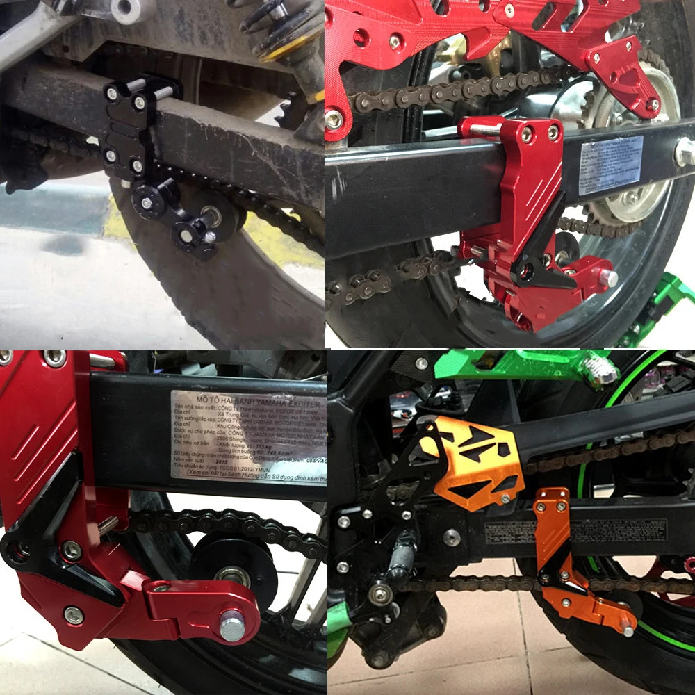 Универсальный алюминиевый ролик натяжителя цепи для мотоцикла Kawasaki DTRACKER125 KLX150S