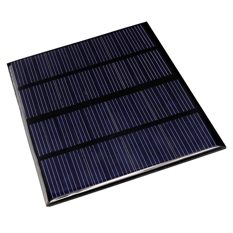 Solarzelle 12V 1,5W Solarmodul polykristallines Solarzellen-Solarmodul 115x85mm 