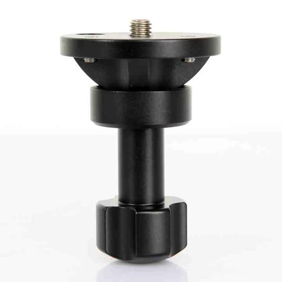 65mm CNC Half Ball Flat to Bowl Adapter Converter for  Manfrotto Weifeng Video Tripod Fluid Head DSLR Rig Camera