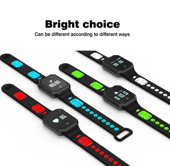 

Celiadwn QW11 Smart Bracelet Blood Pressure Monitor Activity Tracker IP67 Waterproof Watch Heart Rate Smart Wristband vs F4