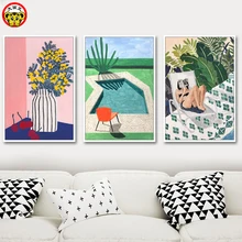 Diy цифровой масляные краски ing Лето Досуг Nordic Illustrator простая ручная краска ed ручная заполненная краска ed масляные краски декоративная краска ing