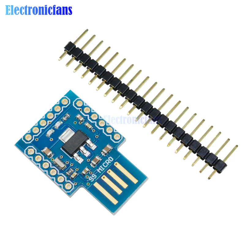 

Pro Micro Mini SS Beetle Virtual Keyboard BadUSB ATmega32u4 Module For Arduino 16Mhz 3.3V 5V IO UART I2C SPI PWM Interface Board