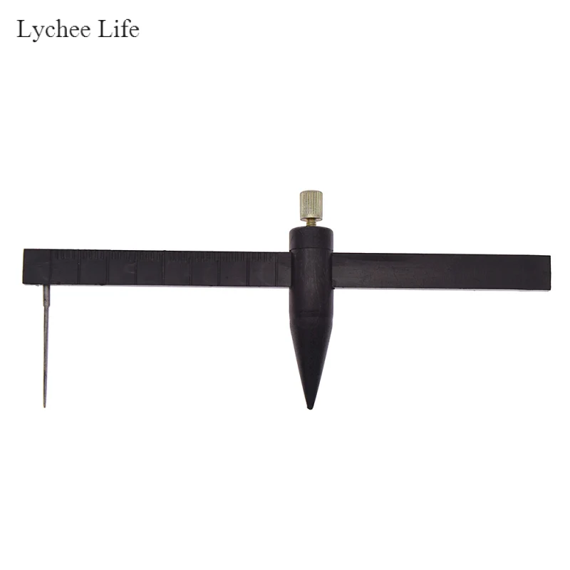 Lychee Life пластиковый компас Круглый резак инструменты суппорт для глины керамики