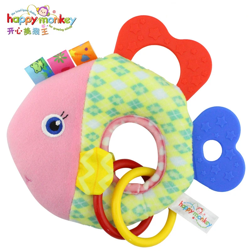 Happy-Monkey-New-Bark-Gum-BB-Dolls-Baby-Toys-Newborns-Creative-Plush-Toys-hand-bell-WJ458-3