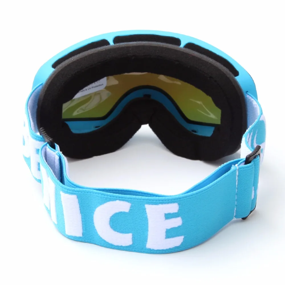 Benice Детские горнолыжные очки Малый Размеры для детей двойной UV400 Анти-туман маска очки Лыжный Спорт Девочкам Мальчикам сноуборд, объектив Poins