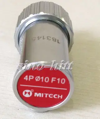 Mitech 4P F10 dia10 датчик дурального элемента для ультразвукового дефектоскопа зонда