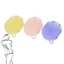 1 шт. силиконовая щетка Скраб Спа Перчатки для спины щетка для лица средство для удаления макияжа