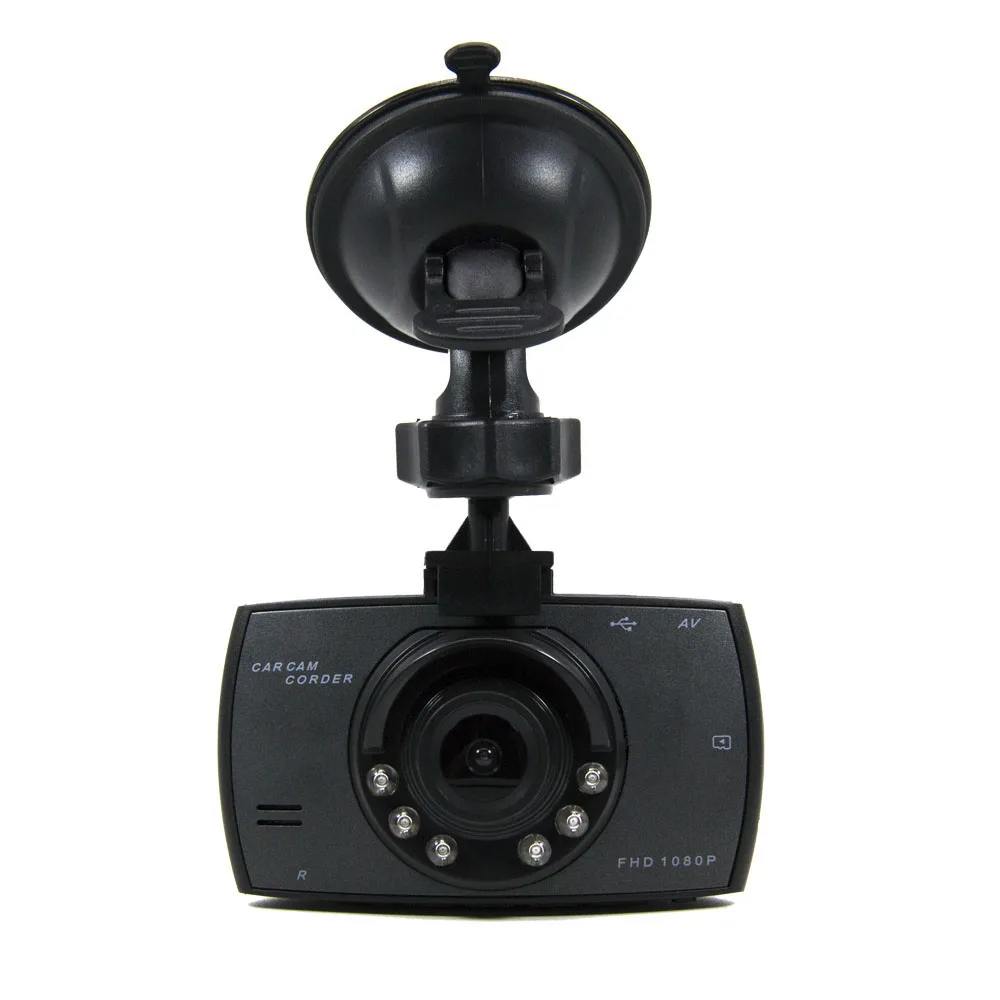 HGDO Car DVR Camera Full HD 1080P Dual Lens 140 Degree Dashcam Video Registrars for Cars 6 LED Night Vision G-Sensor Dash Cam - Название цвета: single dash cam