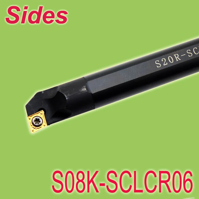 

Free Shiping S08K-SCLCR06 Internal Inserts Holder Turning Holder For CCMT060204 Work On Lathe Machine