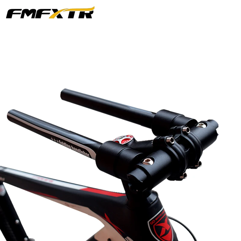 折りたたみ式自転車ハンドルバー アルミニウム合金 直径31 8 25 4mm マウンテンバイクハンドルバー フラットアクセサリー Aliexpress Sports Entertainment