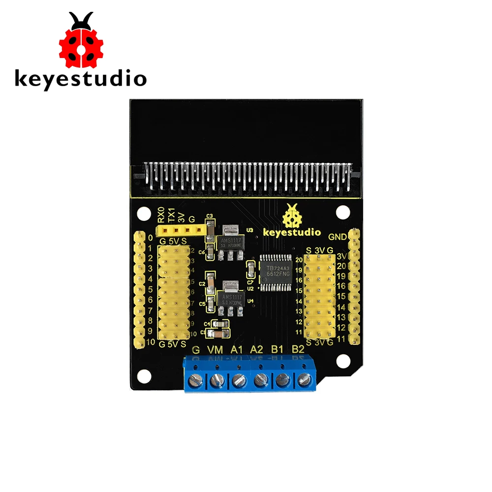 Keyestudio микро бит моторный привод Защитная плата для микро: | Компьютеры и офис