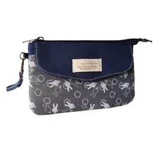 Хлопковый женский кошелек с мультяшным Кроликом, детский органайзер, кошелек, маленький чехол для телефона, сумка для денег, carteira bolso feminina для девочек