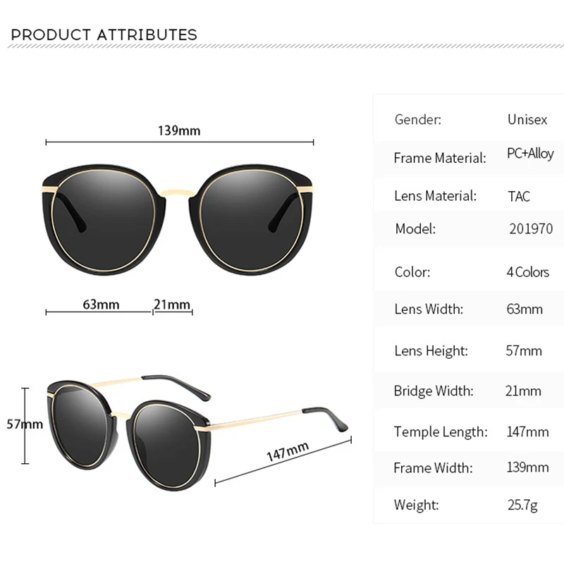 HEITHION Brand Design Polarized Sunglasses Women elegant lady sunglasses woman driving glasses UV400