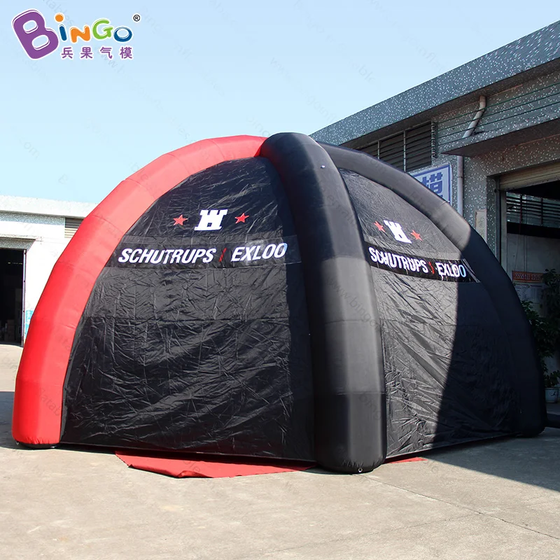  Factory direct sale 8X4 meters inflatable advertising tent with 6 legs for promotion customized eve
