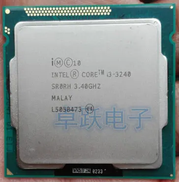 Оригинальный двухъядерный процессор Intel I3 3240 3 4 ГГц LGA 1155 TDP 55 Вт Мб кэш-памяти |