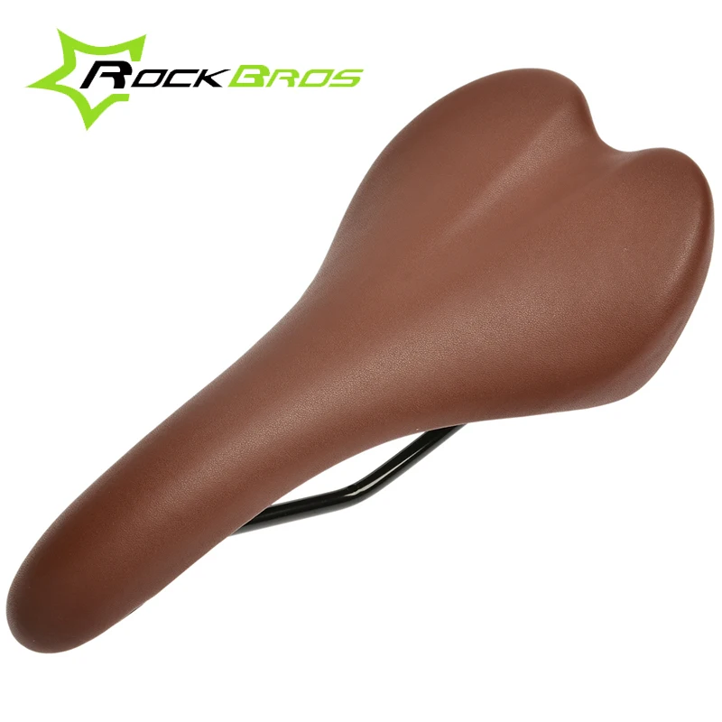 

New ROCKBROS Cycling Bicycle Saddle Road Bike MTB Seats CR-MO Rail Hollow man woman mtb "Super sport" White/Black/Brown