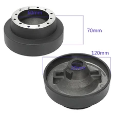 Автомобильный адаптер ступицы рулевого колеса, быстроразъемный гоночный Черный Сменный оснастки аксессуары