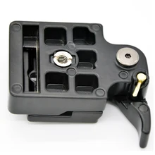 SCLS RC2 Системы быстросъемный адаптер для штатива Manfrotto 200PL-14 QR пластина(черный