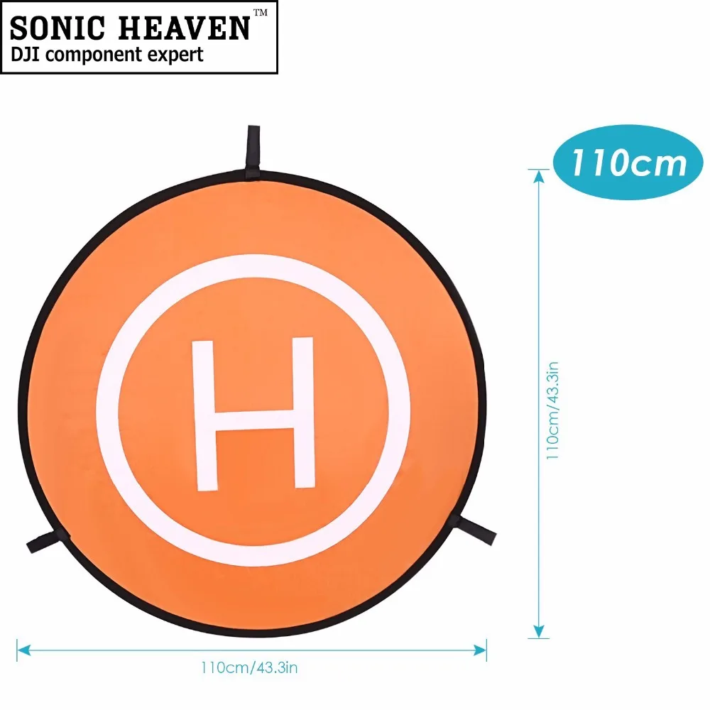 110 см быстро складывающаяся посадочная площадка вертолетный Дрон карданный Квадрокоптер запчасти Parrot FIMI X8 SE DJI Mavic MINI 2 Pro Phantom 3 4 Inspire 1