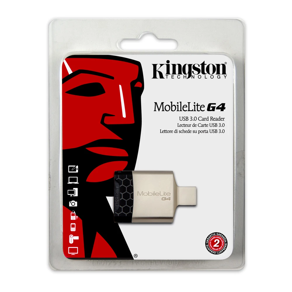 картридер Kingston usb 3.0 card reader многофункциональный мобильный металла мини sd microsdhc/sdxc